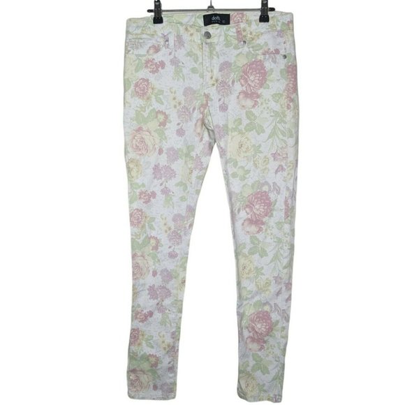 Dotti Jeans Dotti Floral Flower Skinny Jeans Pants Womens Poshmark